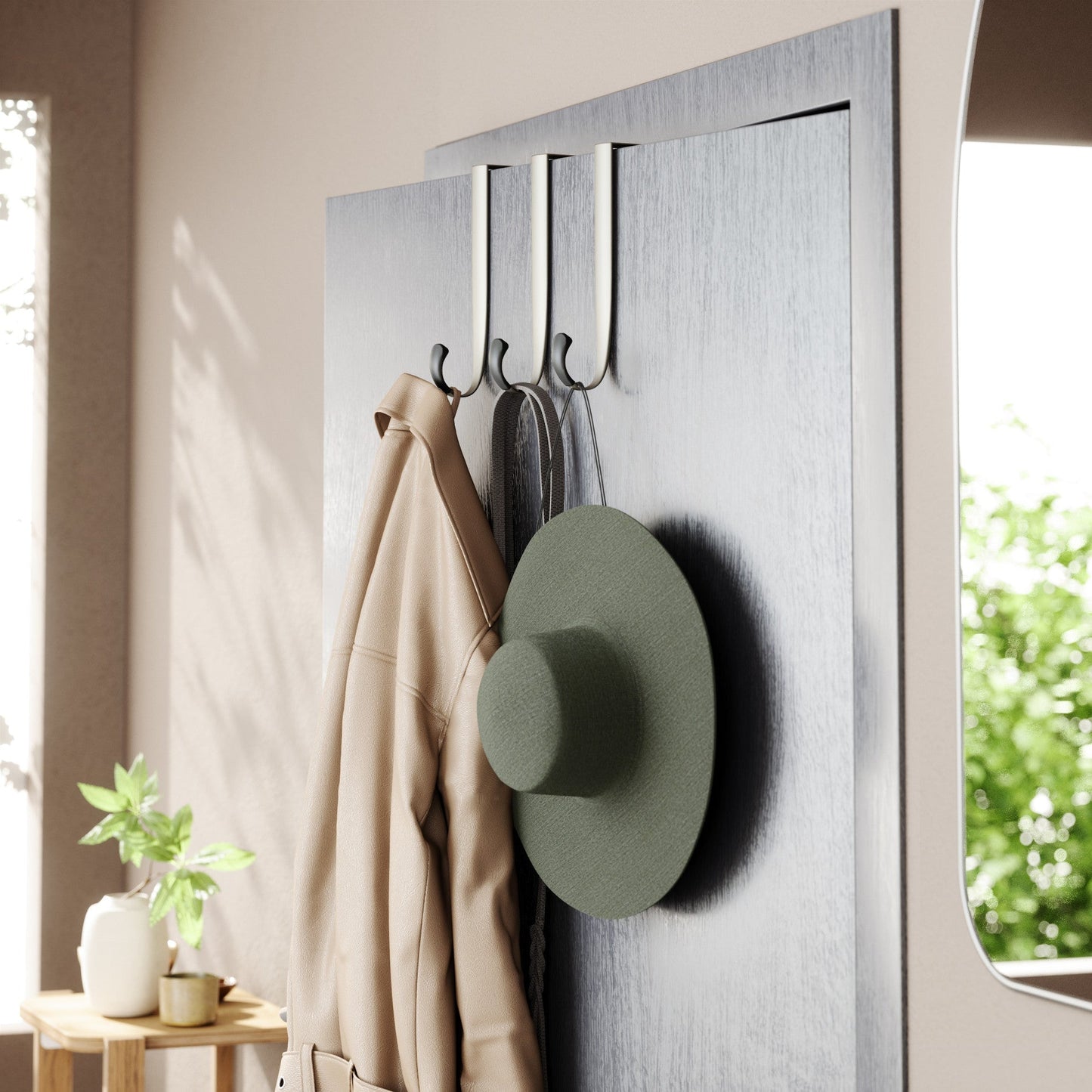 Schnook Over The Door Hooks, Set of 3